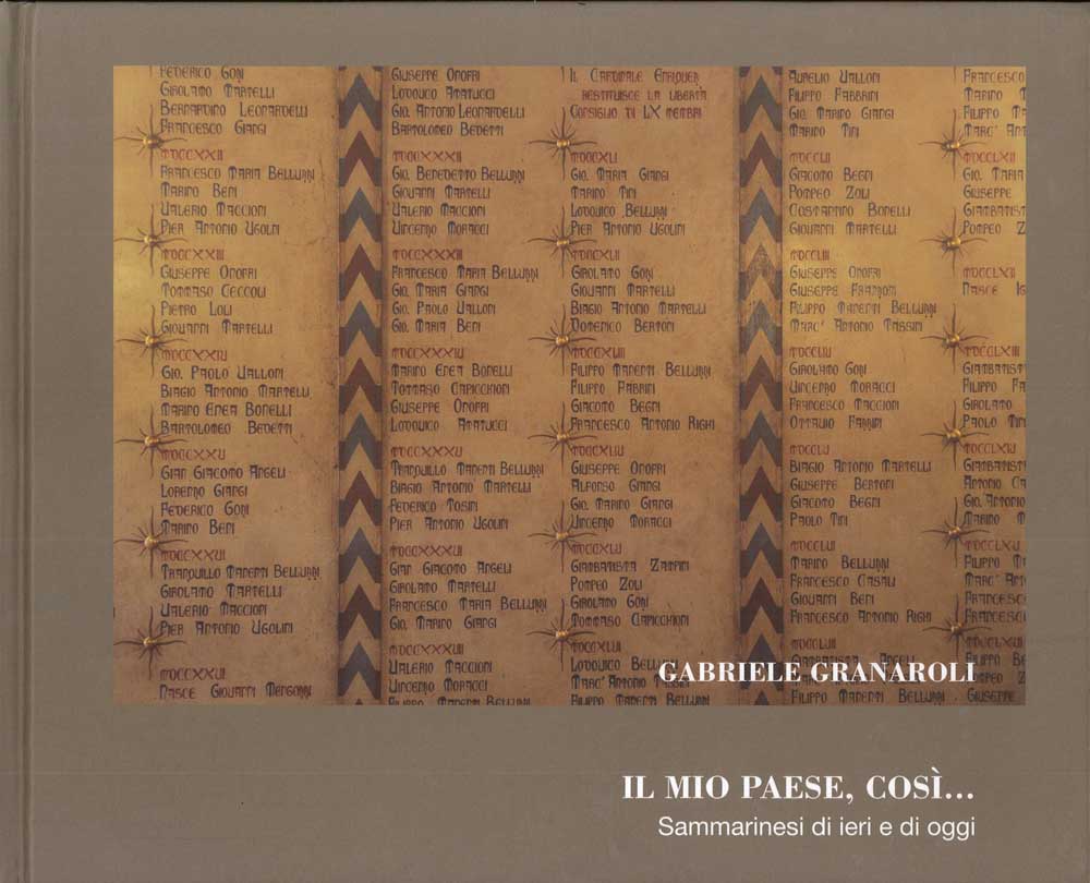 Mio paese così. Sammarinesi di ieri e di oggi (il)