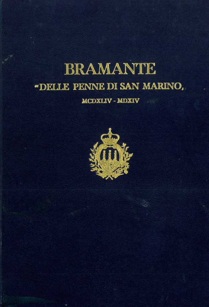 Bramante. Delle penne di San Marino. Esemplare ad personam