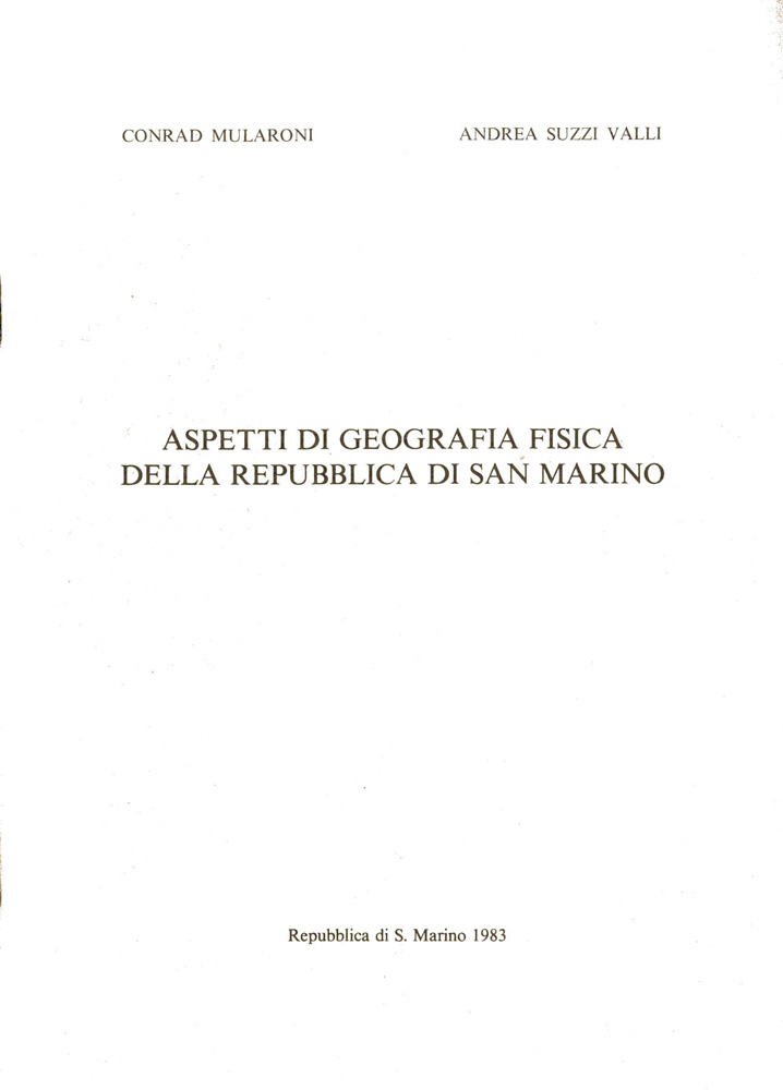 Aspetti di geografia fisica della Repubblica di San Marino